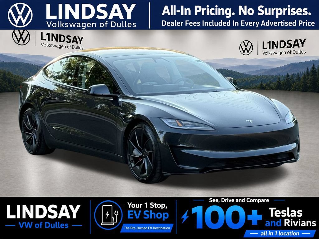 Used 2024 Tesla Model 3 Performance AWD/4WD image 1