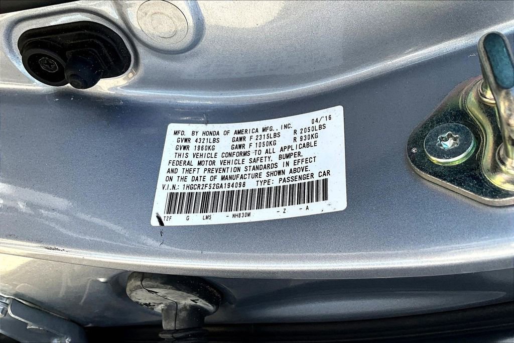 Used 2016 Honda Accord Sport image 18