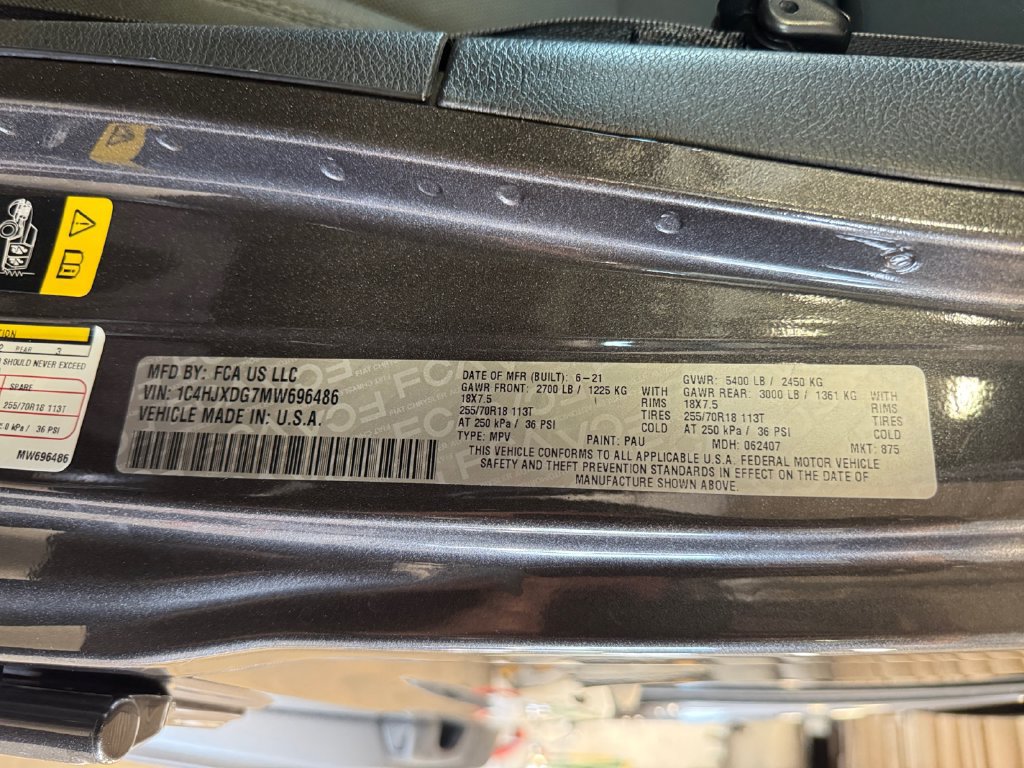 Used 2021 Jeep Wrangler Unlimited Sport AWD/4WD image 31