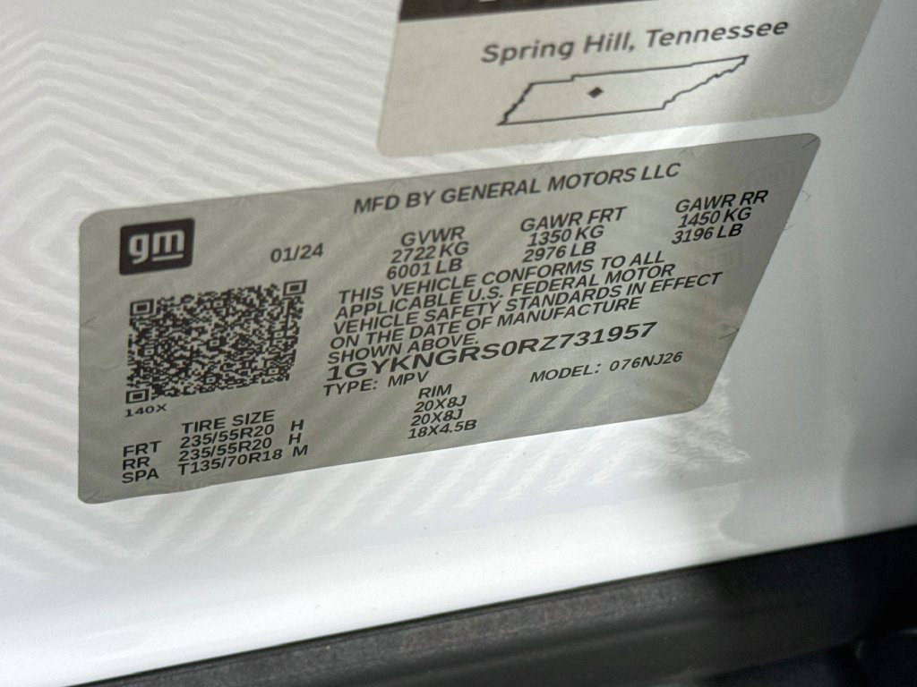 Used 2024 Cadillac XT5 Sportv w/ LPO, Floor Liner Package AWD/4WD image 34