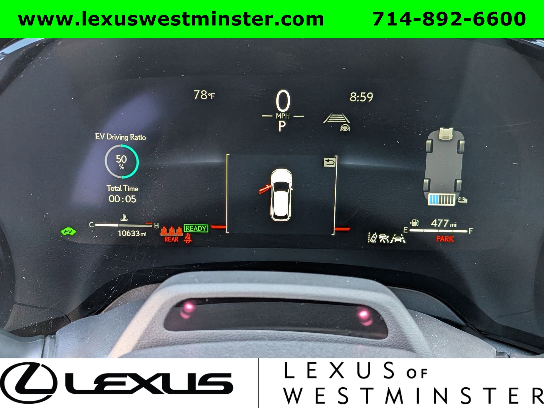 Certified 2025 Lexus RX 350h w/ Convenience Package image 24