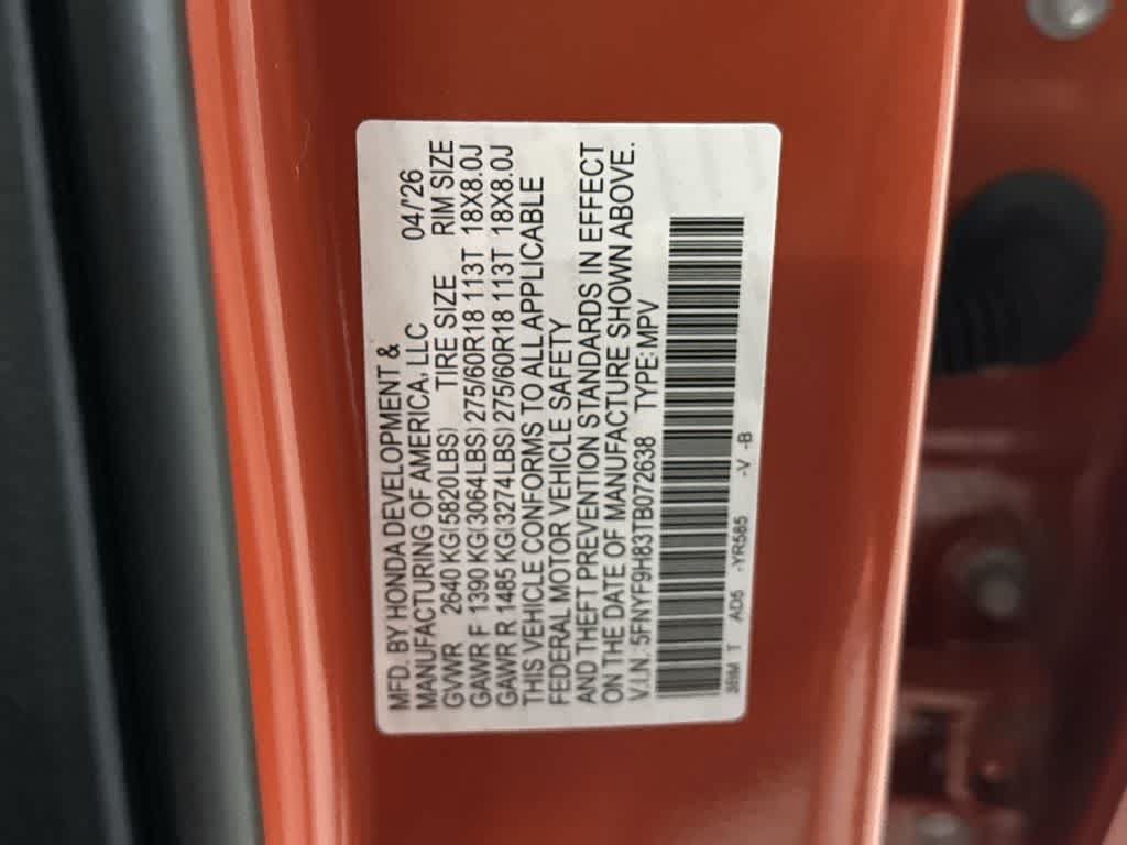 New 2026 Honda Passport TrailSport Elite image 28