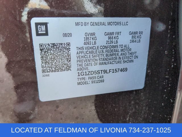 Used 2020 Chevrolet Malibu LT FWD image 35