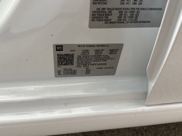 Used 2023 GMC Sierra 2500 Pro w/ Convenience Package image 79