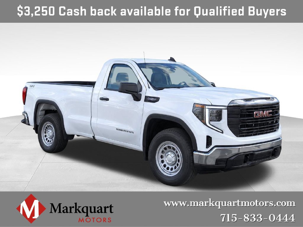 New 2026 GMC Sierra 1500 Pro w/ Pro Value Package AWD/4WD 360° Tour