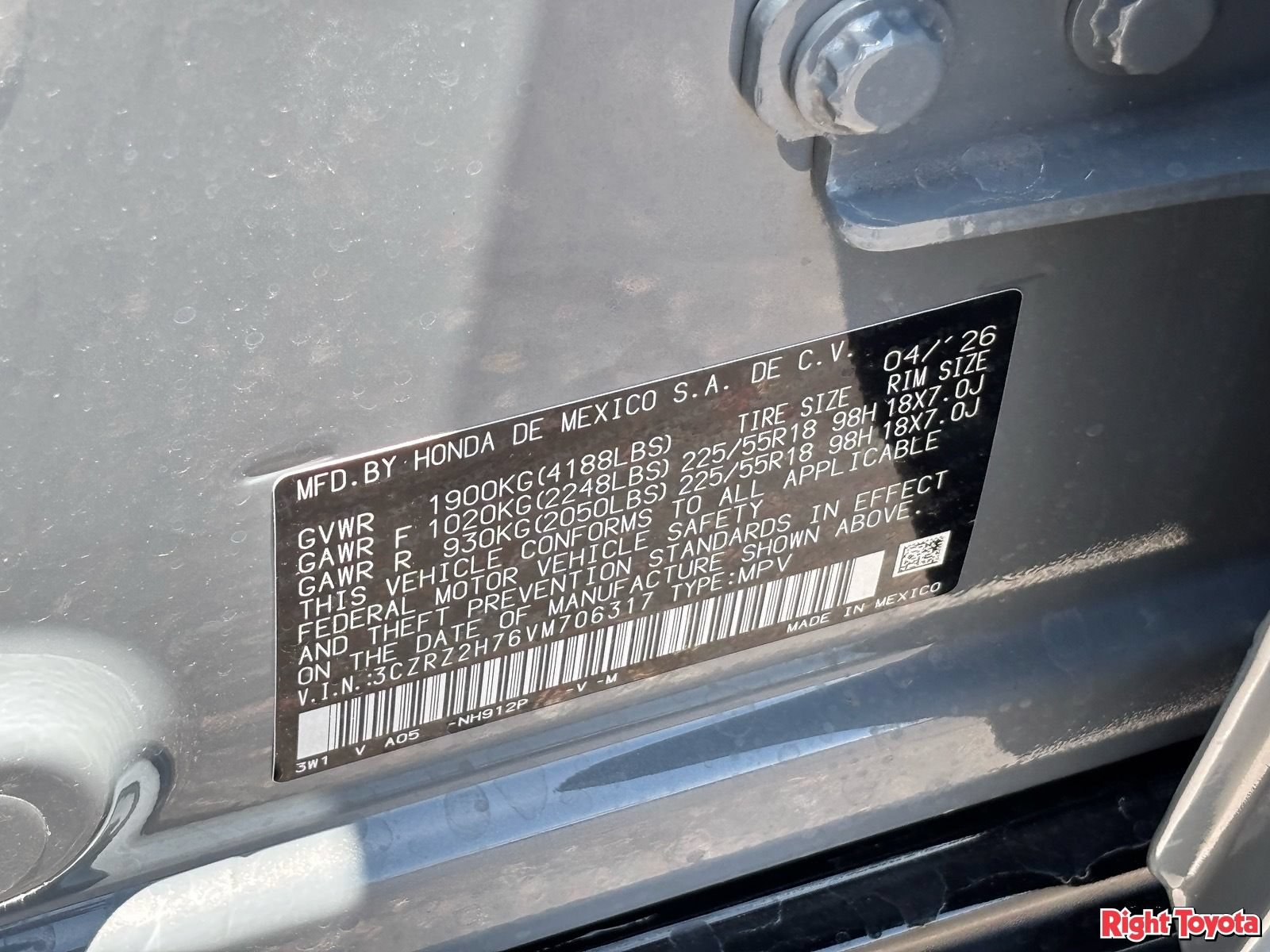 Used 2027 Honda HR-V EX-L image 33