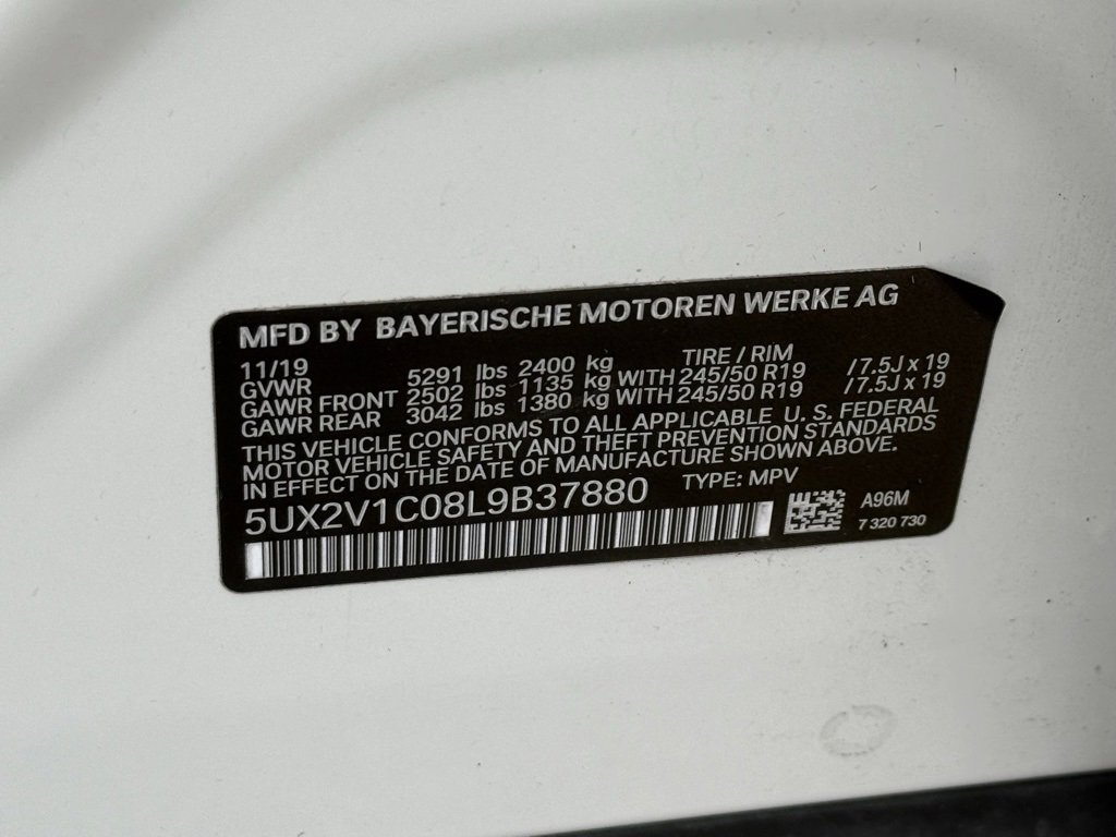 Used 2020 BMW X4 xDrive30i w/ Premium Package image 44