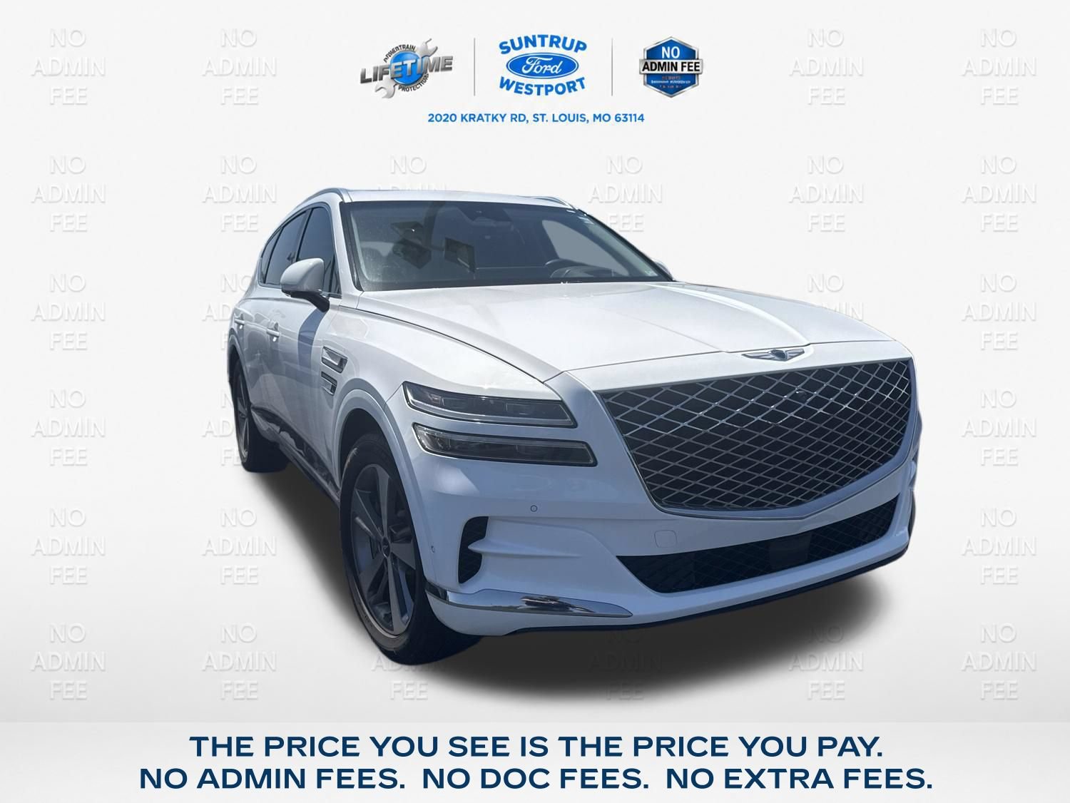 Used 2021 Genesis GV80 3.5T w/ Advanced Package 06 AWD/4WD image 1