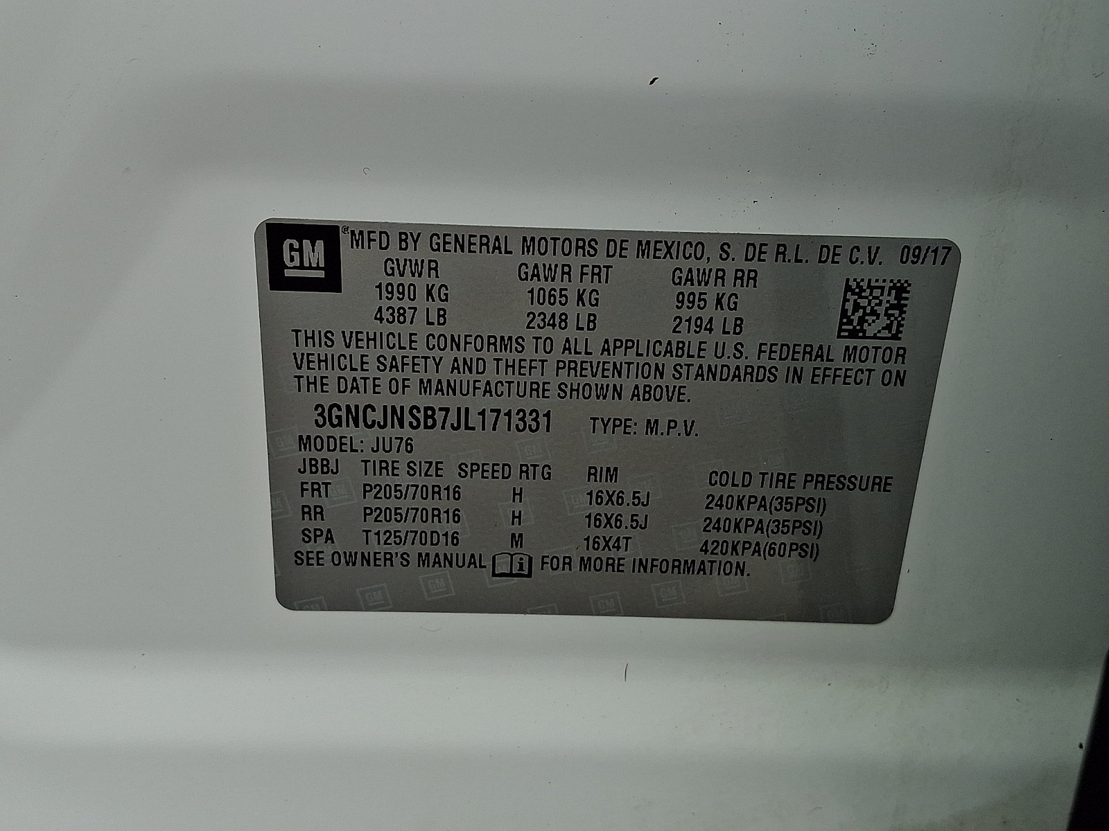 Used 2018 Chevrolet Trax LS AWD/4WD image 26