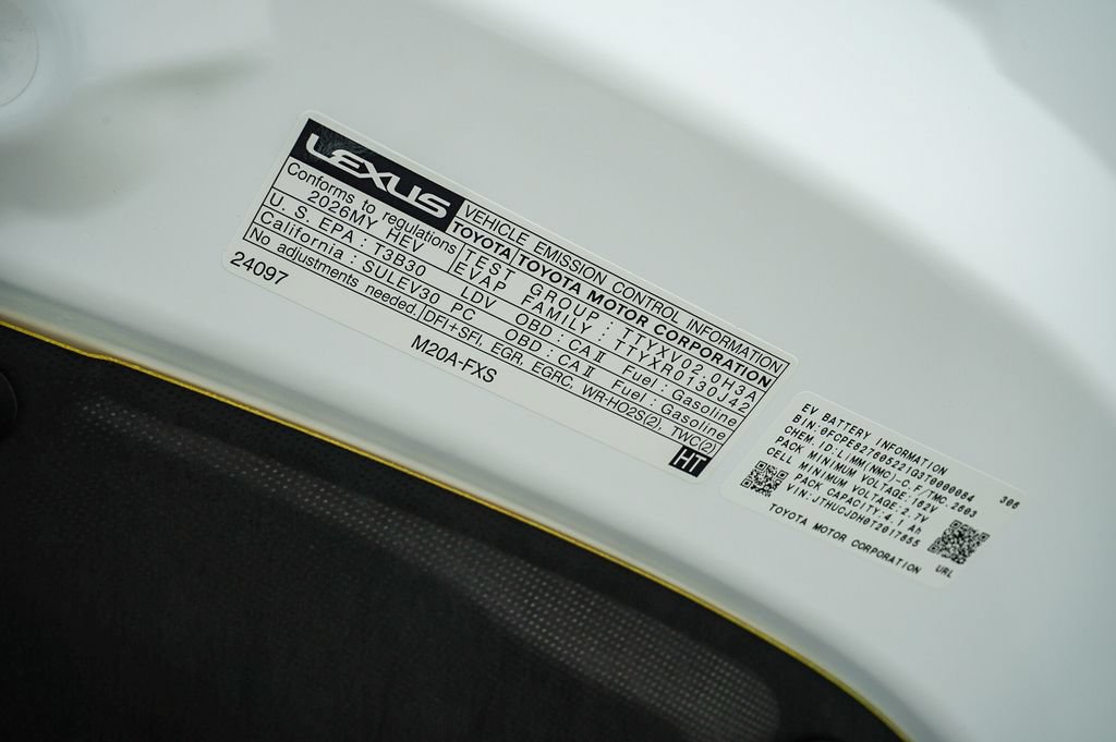 Certified 2026 Lexus UX 300h AWD w/ Cold Area Package image 29