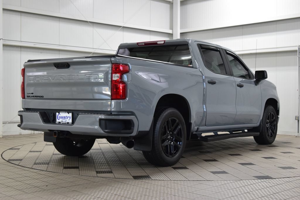 Used 2024 Chevrolet Silverado 1500 Custom w/ LPO, Dark Essentials Package AWD/4WD image 8