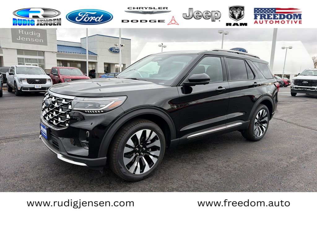 New 2026 Ford Explorer Platinum
