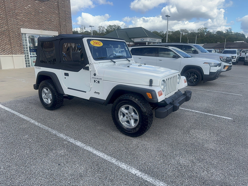 Used 2002 Jeep Wrangler X AWD/4WD image 1