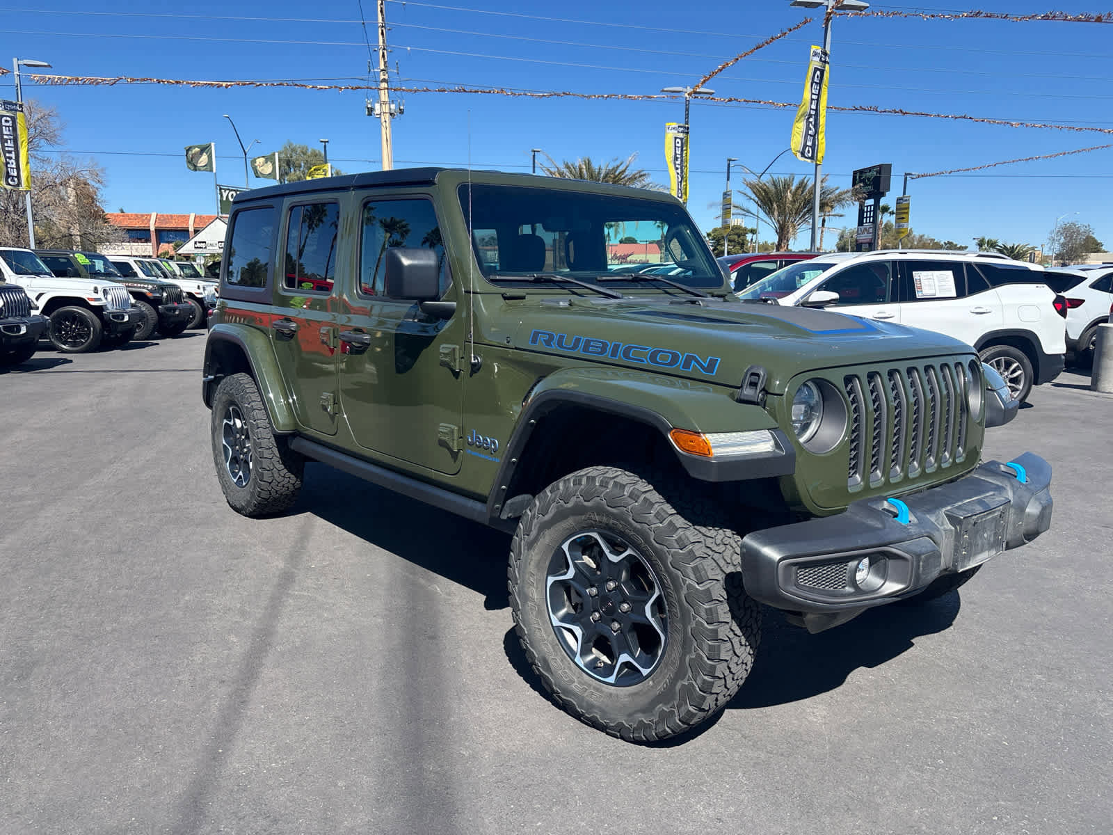 Used 2023 Jeep Wrangler Unlimited Rubicon 4xe image 3