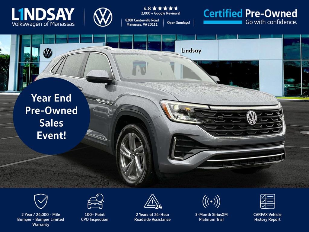 Certified 2024 Volkswagen Atlas Cross Sport SEL R-Line
