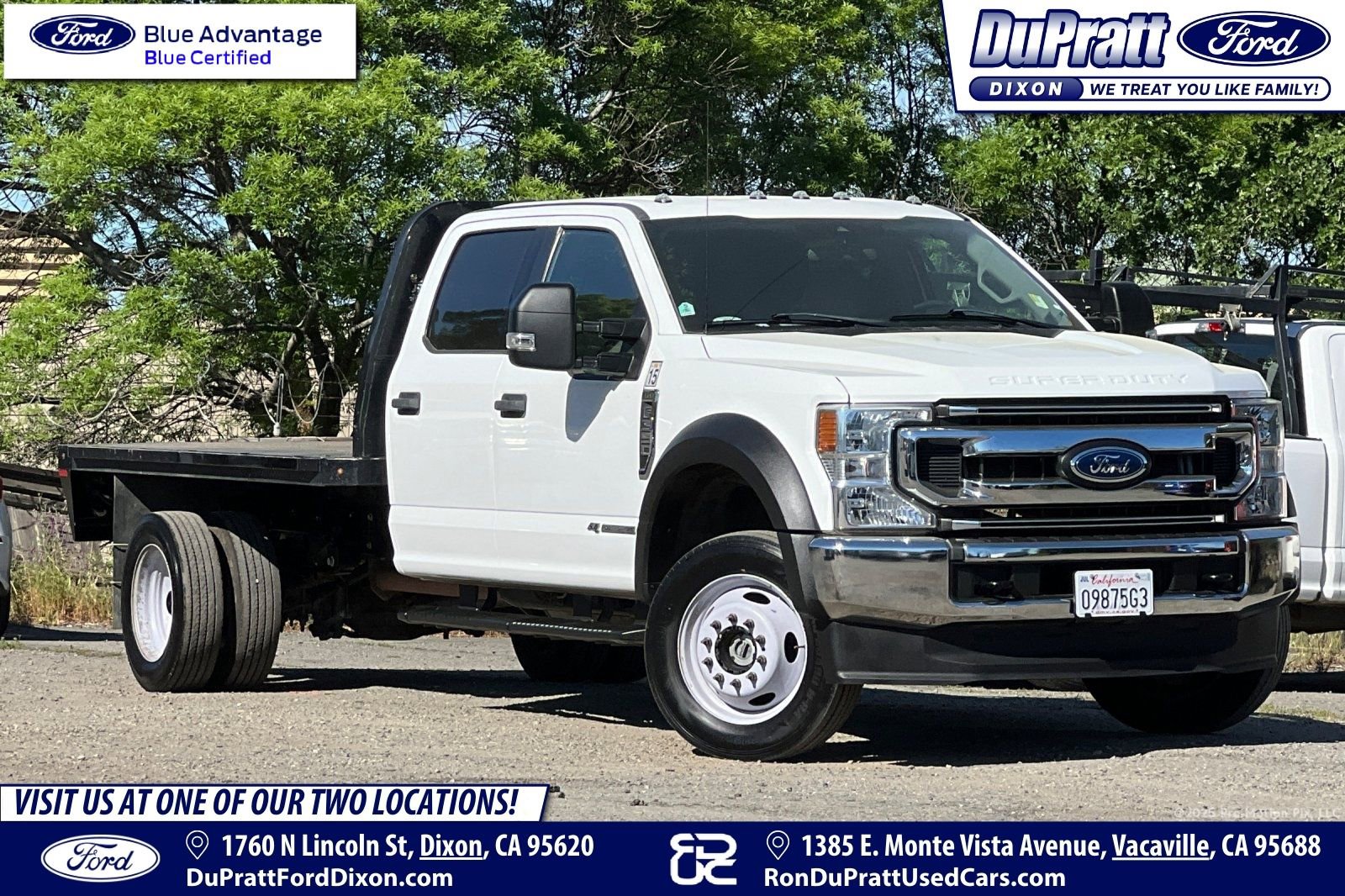 Certified 2021 Ford F550 4x4 Crew Cab Super Duty image 1
