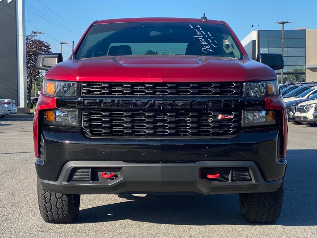 Used 2021 Chevrolet Silverado 1500 Custom Trail Boss w/ LPO, Dark Essentials Package AWD/4WD image 2