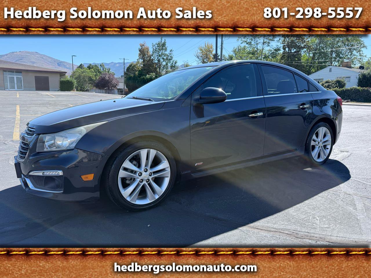 Used 2016 Chevrolet Cruze LTZ w/ Sun, Sound and Sport Package image 1