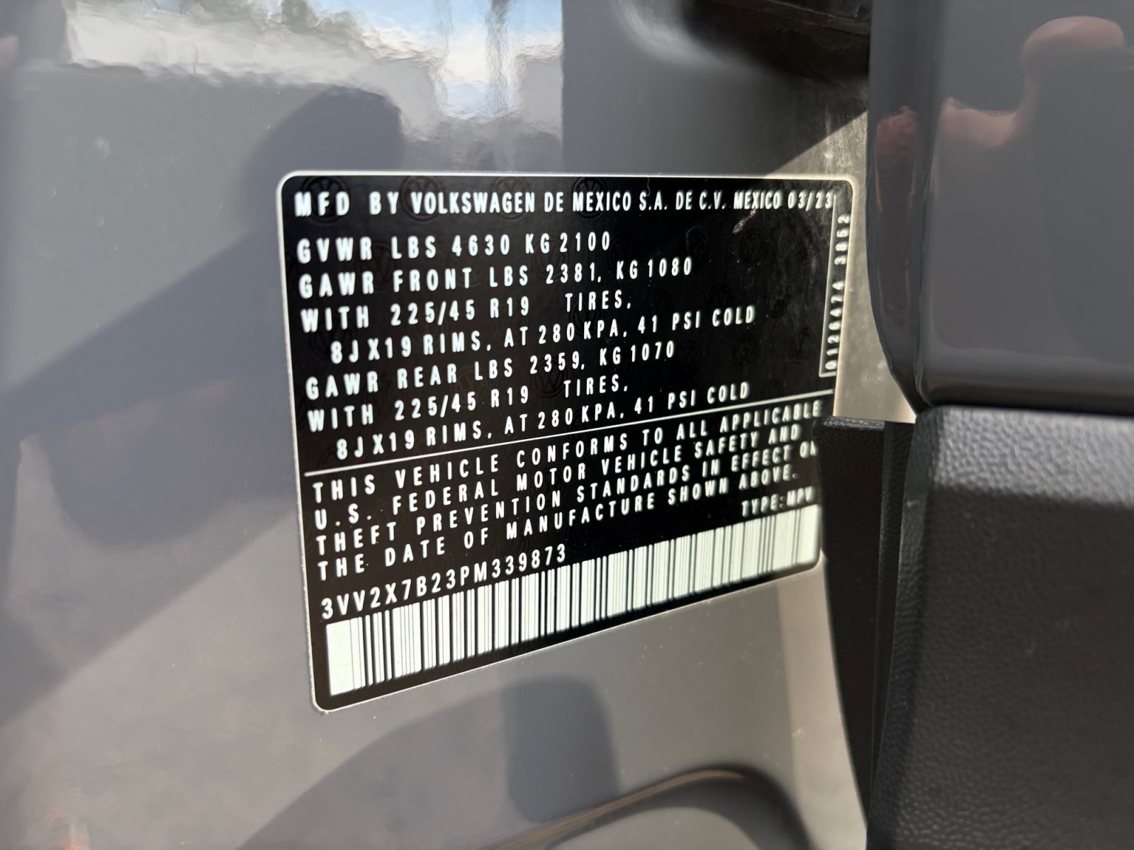 Certified 2023 Volkswagen Taos SEL AWD/4WD image 26