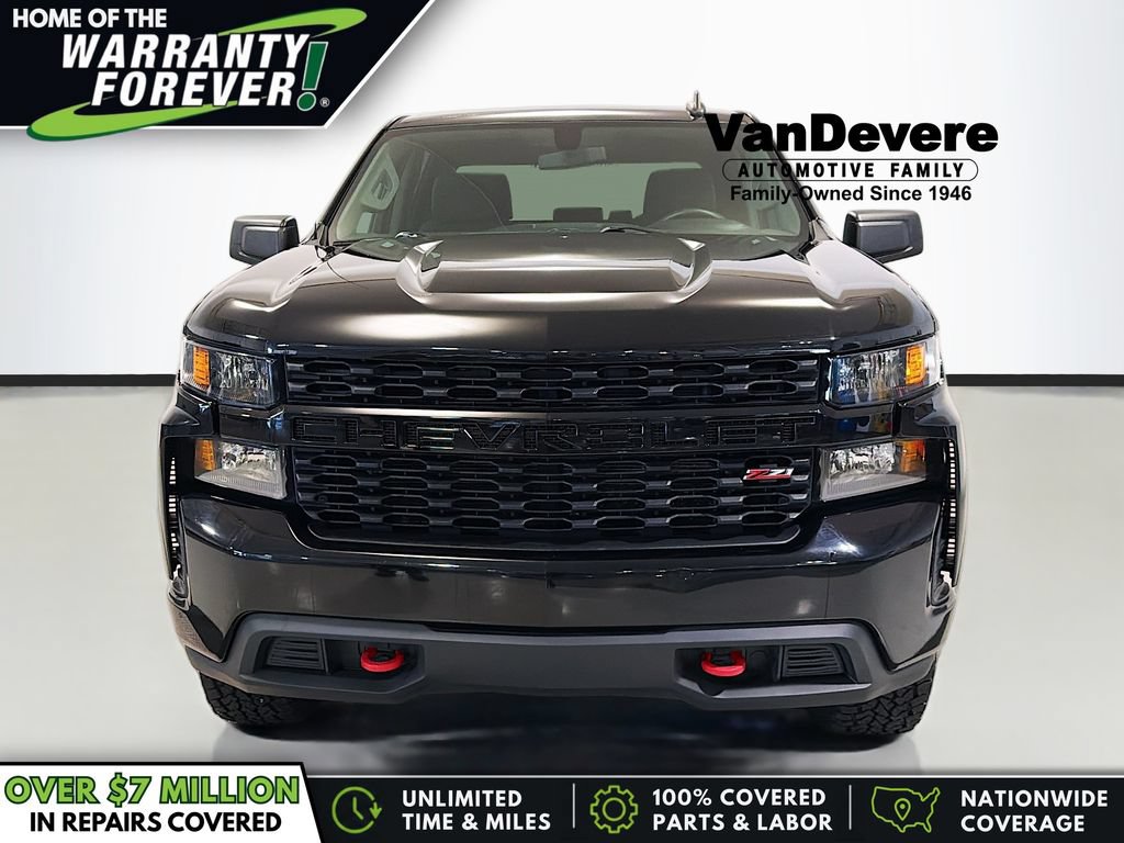 Used 2021 Chevrolet Silverado 1500 Custom Trail Boss w/ Midnight Edition AWD/4WD image 1