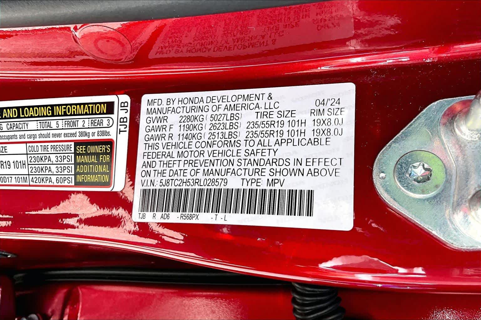 Certified 2024 Acura RDX w/ Technology Package AWD/4WD image 37
