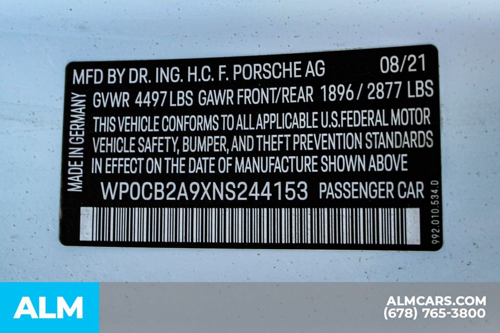 Used 2022 Porsche 911 Carrera S RWD image 42