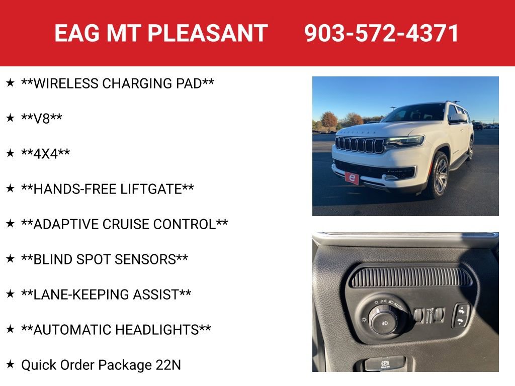 Used 2022 Jeep Wagoneer Series III image 8