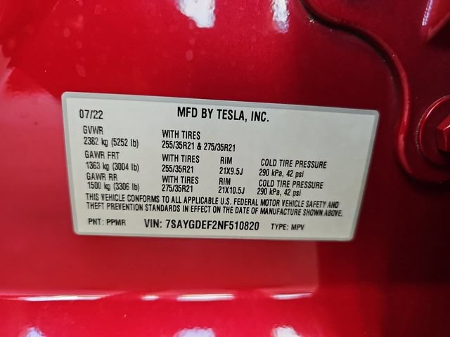 Used 2022 Tesla Model Y Performance AWD/4WD image 32