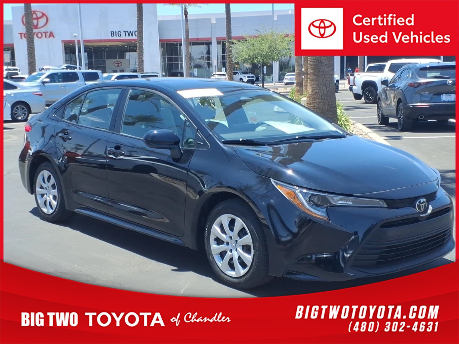 Certified 2025 Toyota Corolla LE FWD image 1
