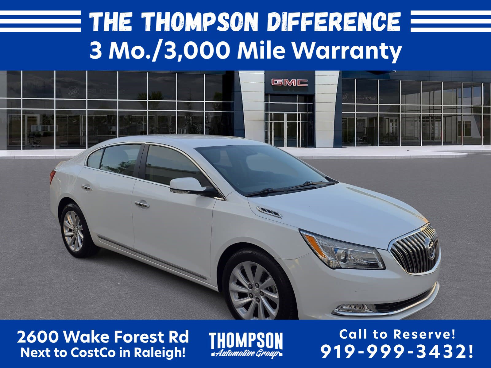 Used 2016 Buick LaCrosse Leather w/ Experience Buick Package