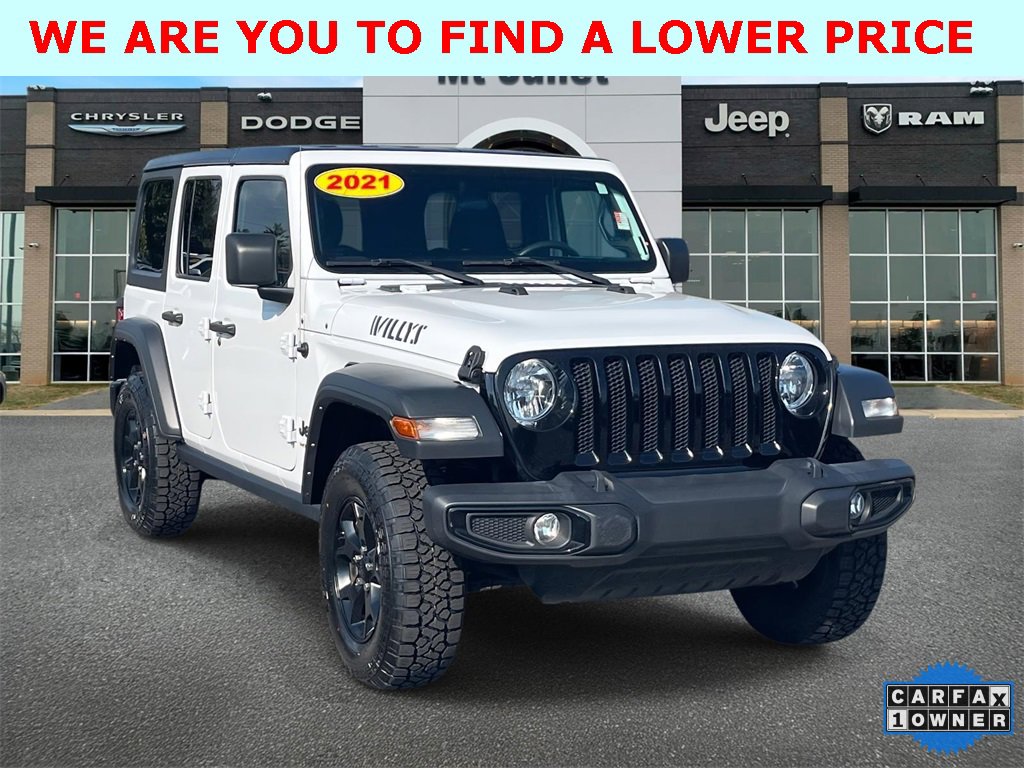Used 2021 Jeep Wrangler Unlimited Sport