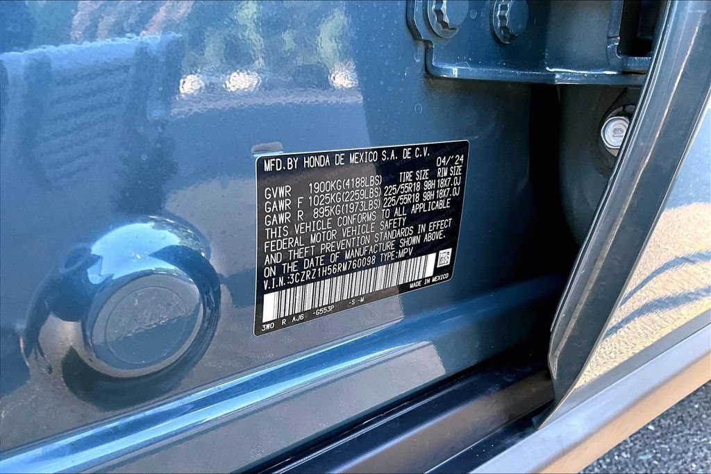 Certified 2024 Honda HR-V Sport image 14