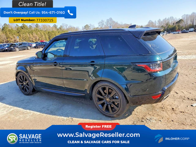 Used 2020 Land Rover Range Rover Sport HSE AWD/4WD image 3