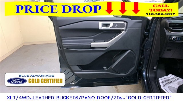 Certified 2022 Ford Explorer XLT w/ Equipment Group 202A image 30