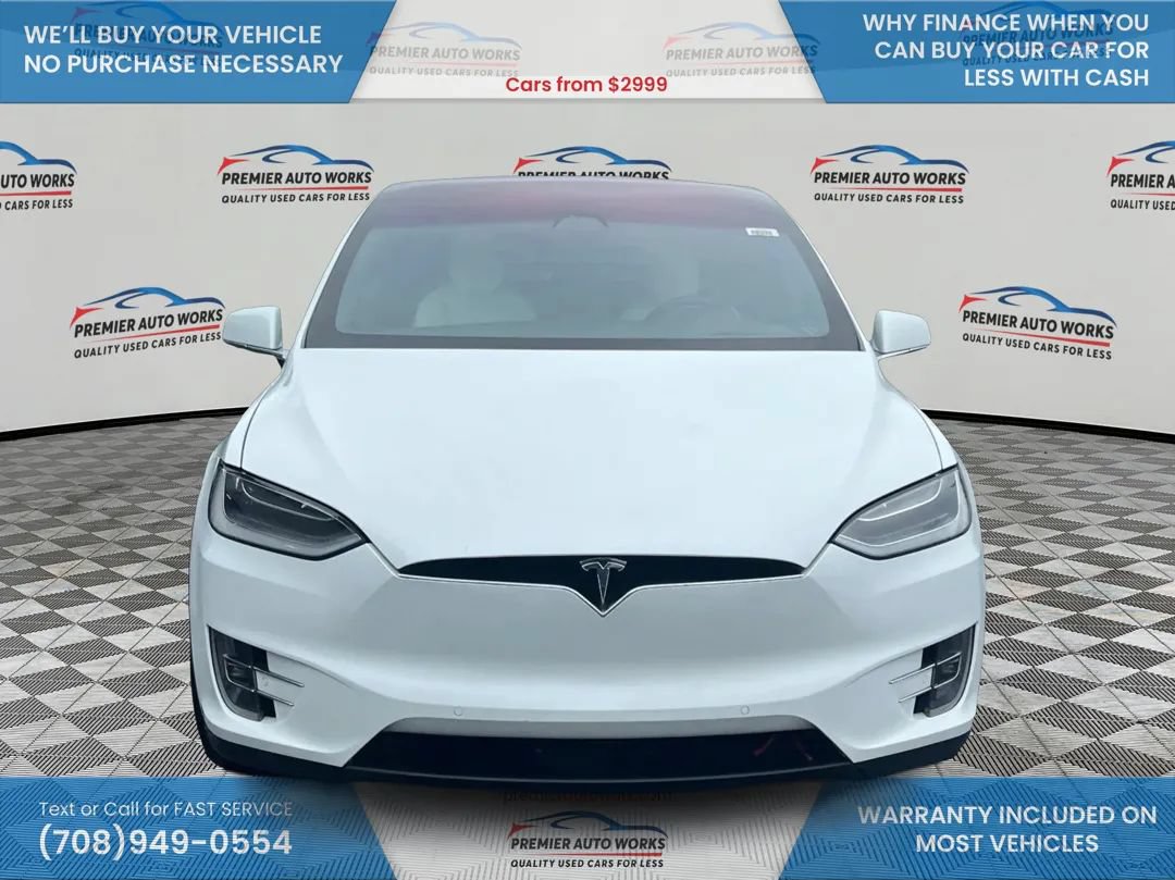 Used 2017 Tesla Model X 90D AWD/4WD image 2