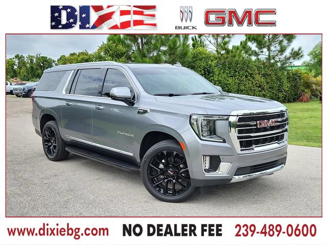 Certified 2022 GMC Yukon XL SLT w/ SLT Luxury Package AWD/4WD image 1