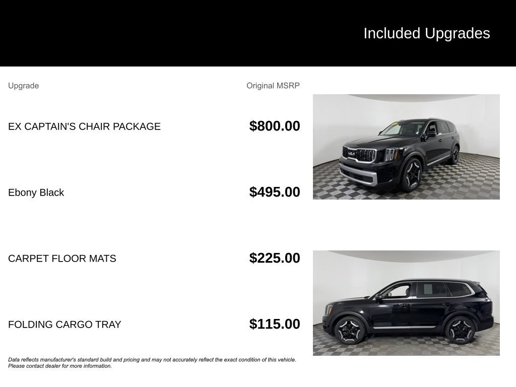 Used 2023 Kia Telluride EX w/ EX Captain's Chair Package AWD/4WD image 6