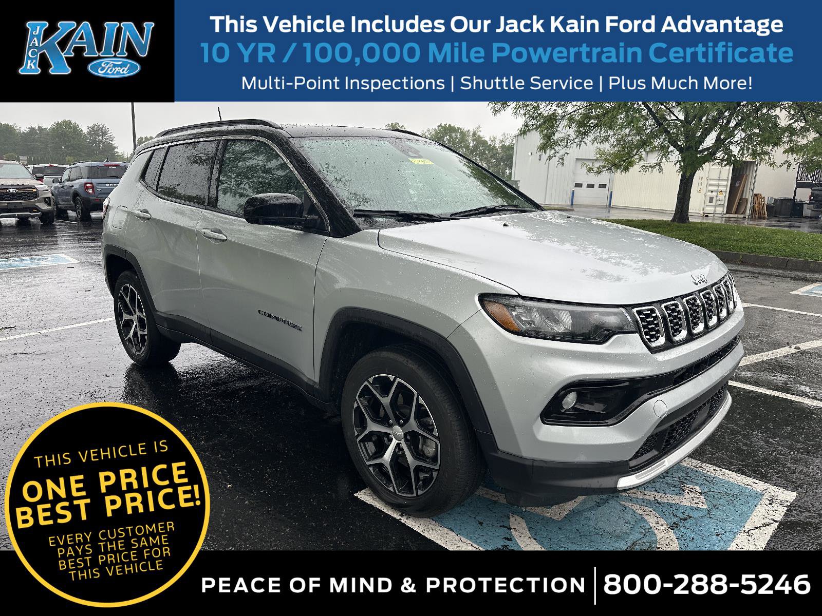 Used 2024 Jeep Compass Limited w/ Sun and Sound Group