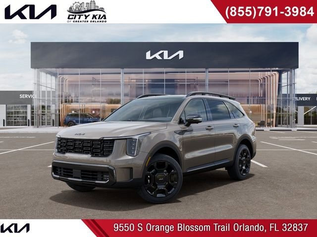 New 2026 Kia Sorento SX Prestige w/ Olive Brown Leather Package AWD/4WD image 1