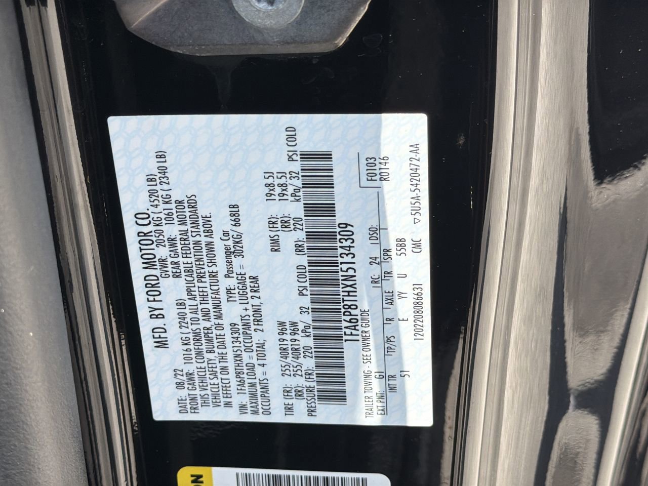 Used 2022 Ford Mustang Premium w/ Equipment Group 201A RWD image 33