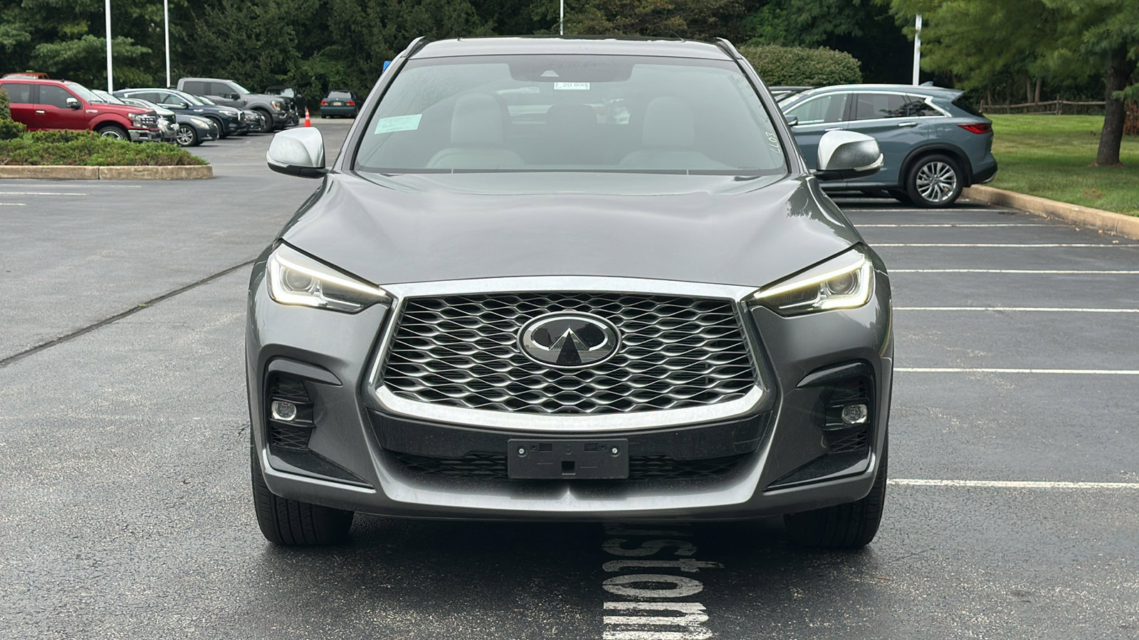New 2025 INFINITI QX55 Luxe w/ Accent Package image 3