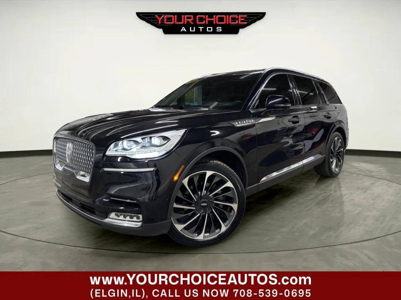 Used 2021 Lincoln Aviator Reserve w/ Equipment Group 202A AWD/4WD image 1