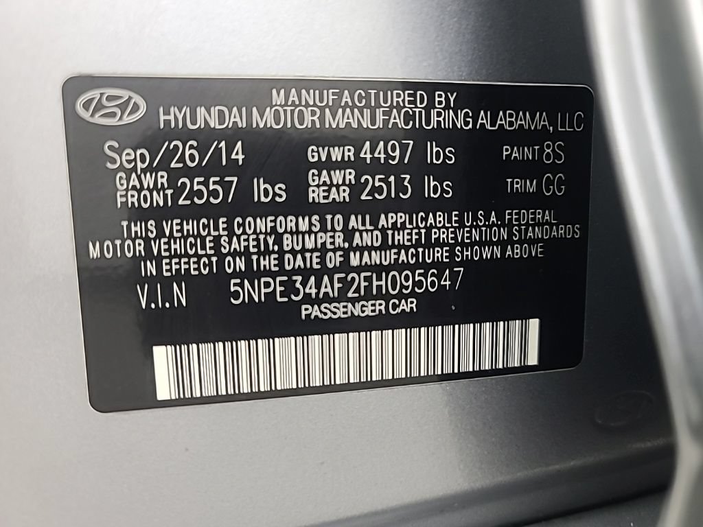 Used 2015 Hyundai Sonata Limited FWD image 39