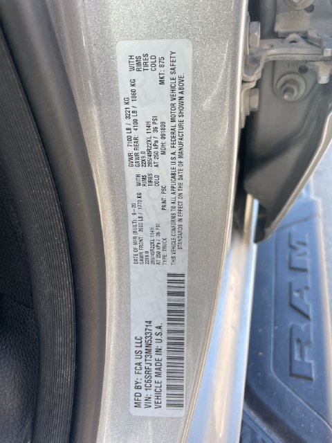 Used 2021 RAM 1500 Laramie AWD/4WD image 26