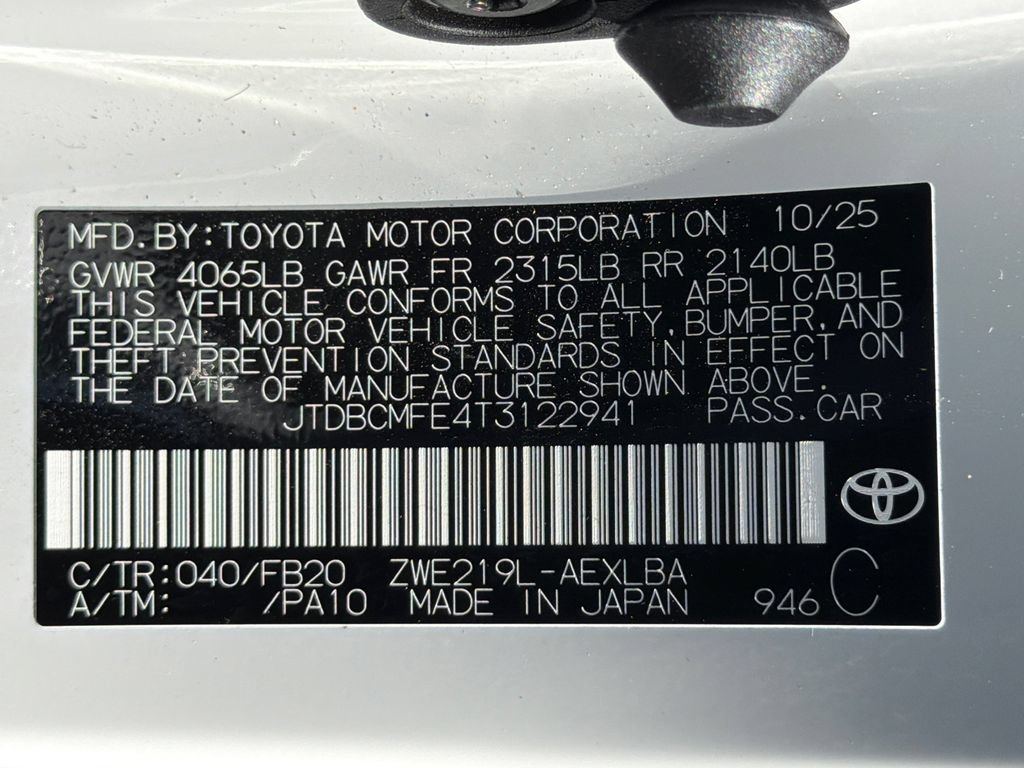Used 2026 Toyota Corolla LE FWD image 27