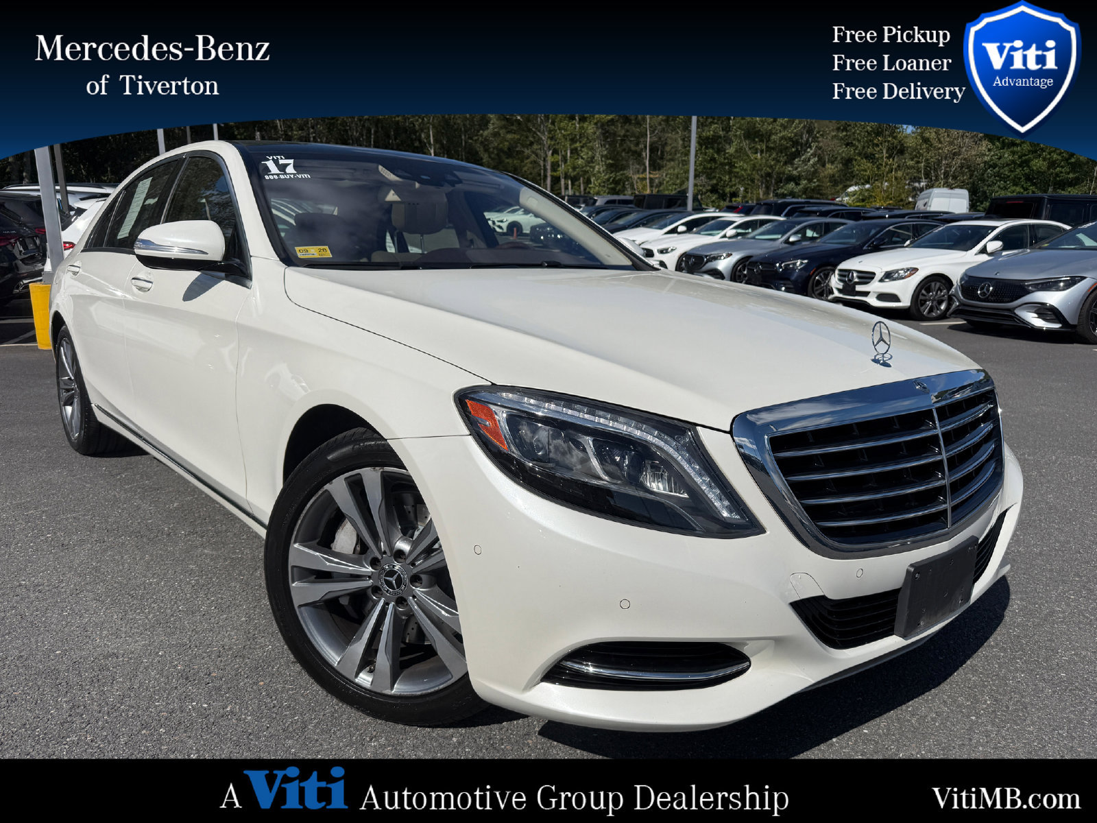 Used 2017 Mercedes-Benz S 550 4MATIC Sedan image 1
