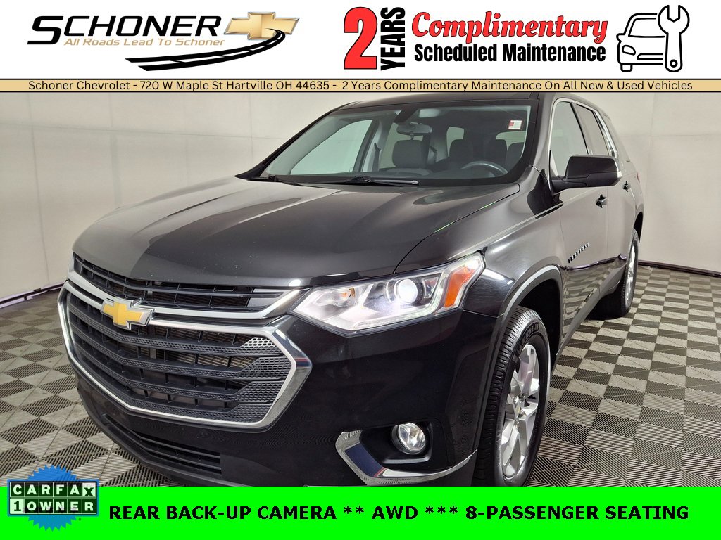 Used 2021 Chevrolet Traverse LS w/ LPO, Floor Liner Package