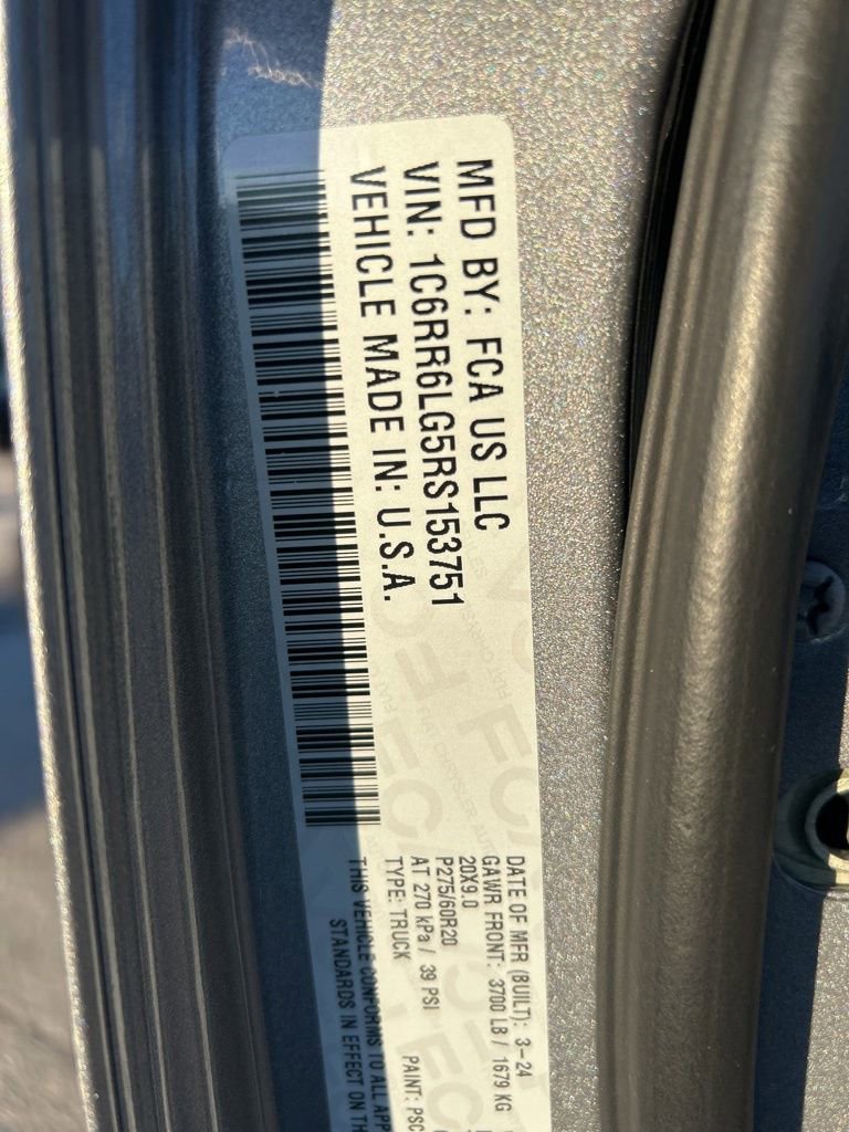 Certified 2024 RAM 1500 Classic Warlock image 42