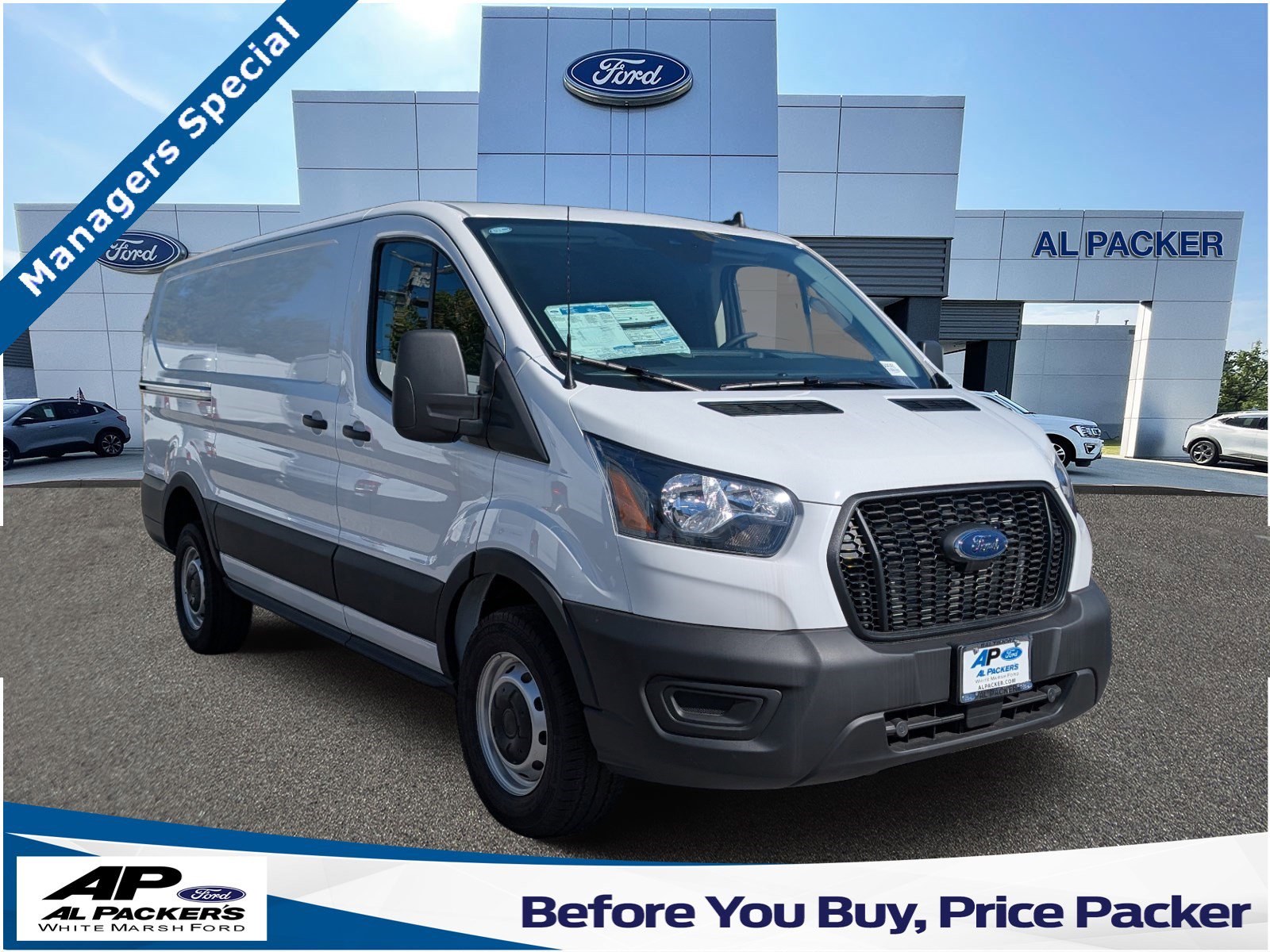 New 2025 Ford Transit 250 Base w/ Load Area Protection Package