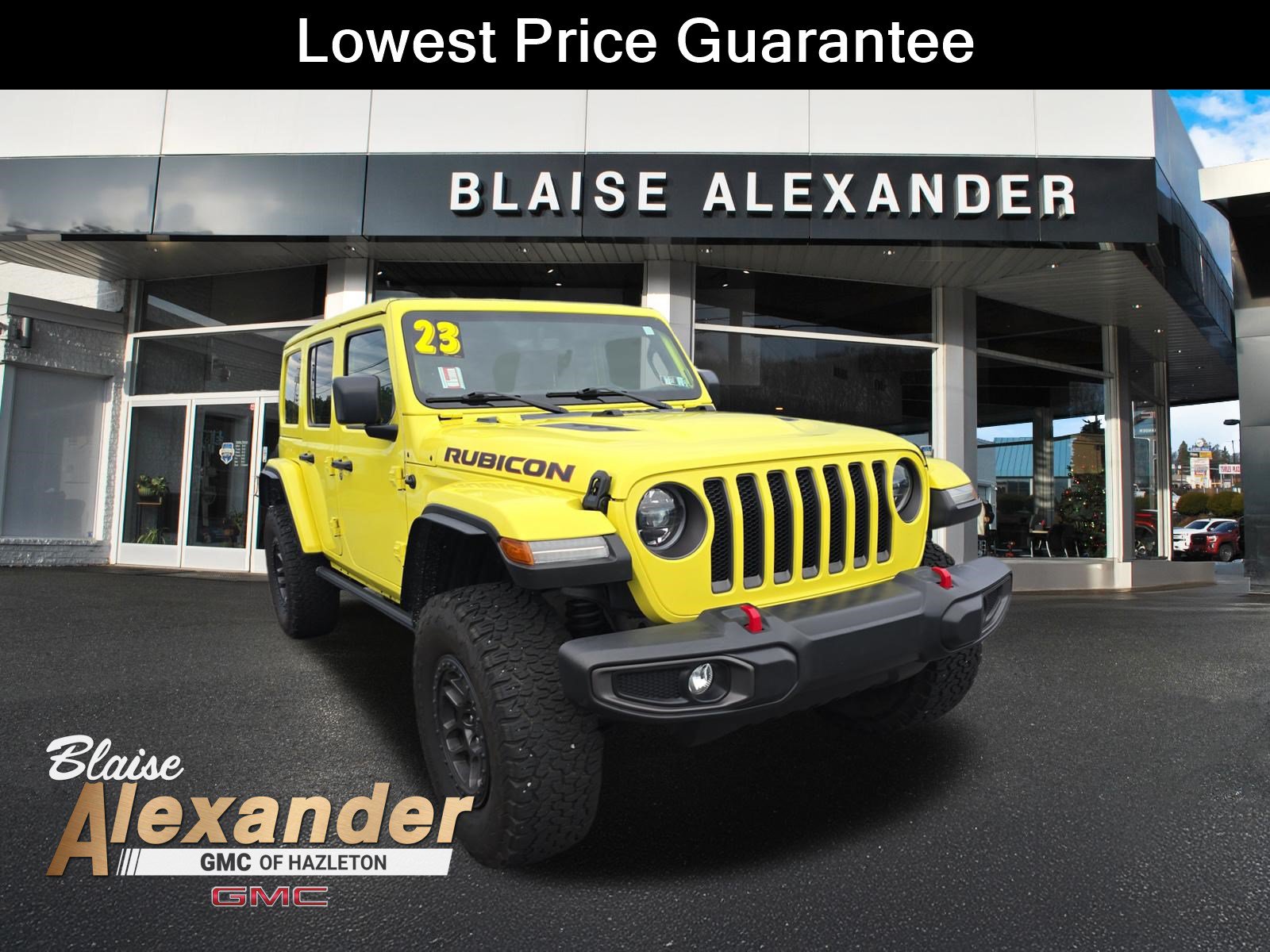 Used 2023 Jeep Wrangler Unlimited Rubicon w/ Xtreme 35 Tire Package AWD/4WD image 1